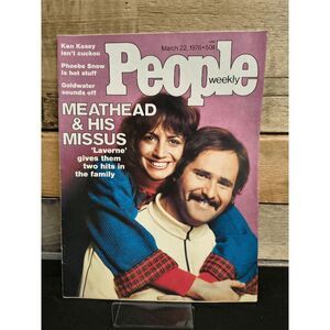 VTG People Weekly Magazine March 22, 1976 - Rob Reiner Penny Marshall - No Label